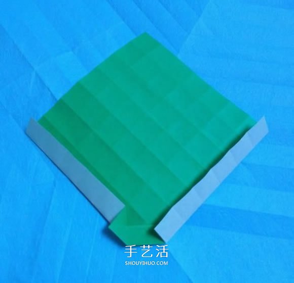 手工小貓的折紙步驟圖 可愛小貓的折法圖解 -  rpnrmr.com