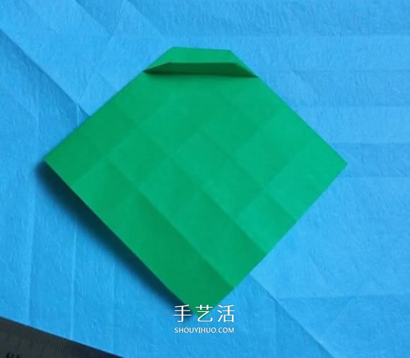 手工小貓的折紙步驟圖 可愛小貓的折法圖解 -  rpnrmr.com