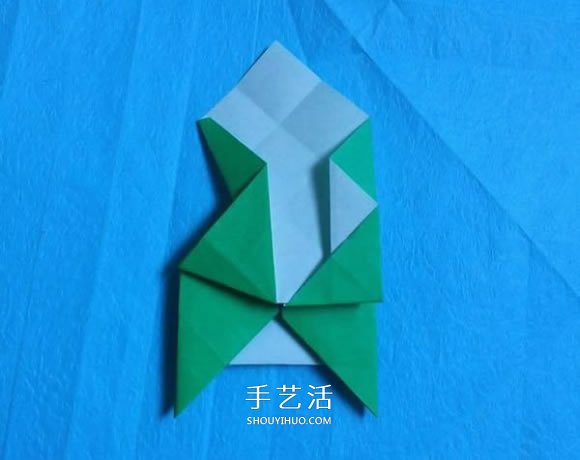 手工小貓的折紙步驟圖 可愛小貓的折法圖解 -  rpnrmr.com