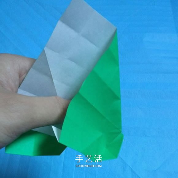 手工小貓的折紙步驟圖 可愛小貓的折法圖解 -  rpnrmr.com