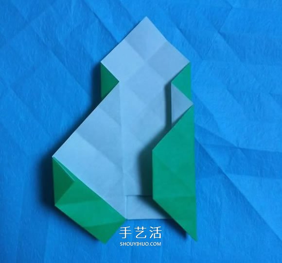 手工小貓的折紙步驟圖 可愛小貓的折法圖解 -  rpnrmr.com