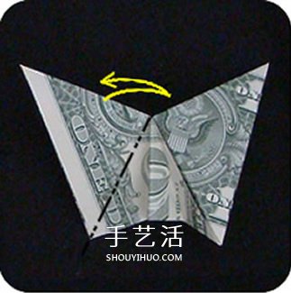 美元折紙蝴蝶圖解教程 怎么用美元紙幣折蝴蝶 -  rpnrmr.com