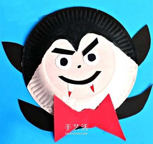萬圣節(jié)吸血鬼面具制作 餐盤制作吸血鬼的方法 -  rpnrmr.com