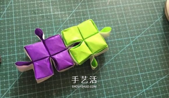 拼圖零片的折紙方法 手工折紙拼圖的圖解教程 -  rpnrmr.com