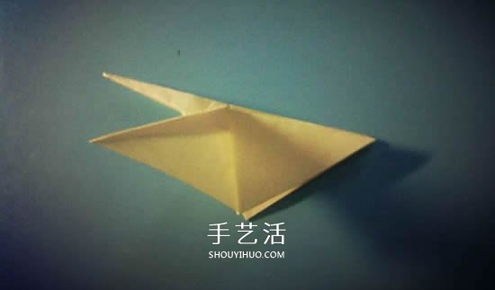 簡(jiǎn)單蜂鳥(niǎo)的折紙方法 手工折紙蜂鳥(niǎo)圖解教程 -  rpnrmr.com