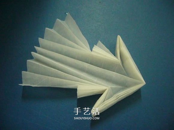 龍頭戒指的折紙方法 手工折紙龍頭戒圖解教程 -  rpnrmr.com
