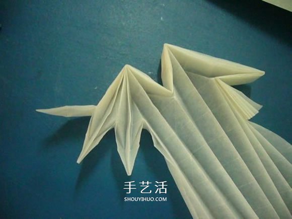 龍頭戒指的折紙方法 手工折紙龍頭戒圖解教程 -  rpnrmr.com