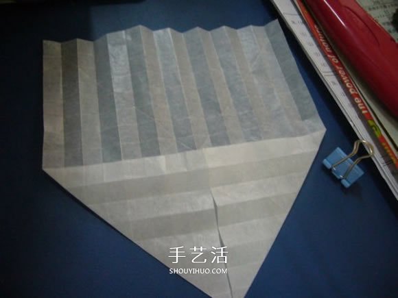 龍頭戒指的折紙方法 手工折紙龍頭戒圖解教程 -  rpnrmr.com
