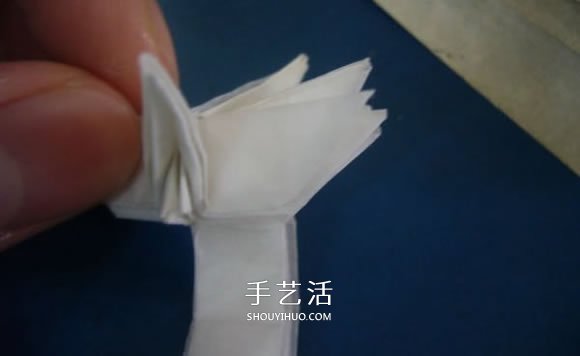 龍頭戒指的折紙方法 手工折紙龍頭戒圖解教程 -  rpnrmr.com