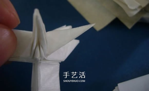 龍頭戒指的折紙方法 手工折紙龍頭戒圖解教程 -  rpnrmr.com