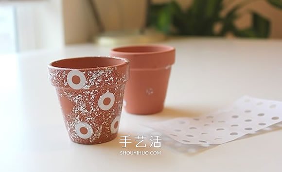 指甲油改造小陶盆圖解 多肉花盆的改造方法 -  rpnrmr.com
