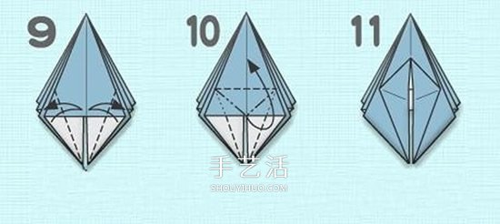 怎么折紙幽靈的方法 萬圣節(jié)折紙幽靈圖解教程 -  rpnrmr.com