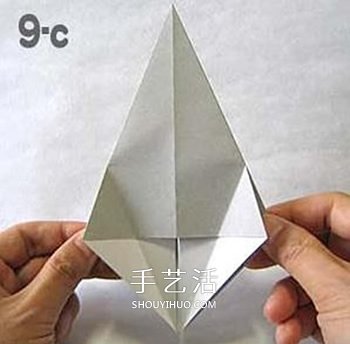 怎么折紙幽靈的方法 萬圣節(jié)折紙幽靈圖解教程 -  rpnrmr.com