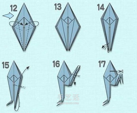 怎么折紙幽靈的方法 萬圣節(jié)折紙幽靈圖解教程 -  rpnrmr.com