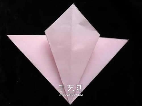 手工折疊百合花圖解 簡(jiǎn)單紙百合的折法步驟 -  rpnrmr.com
