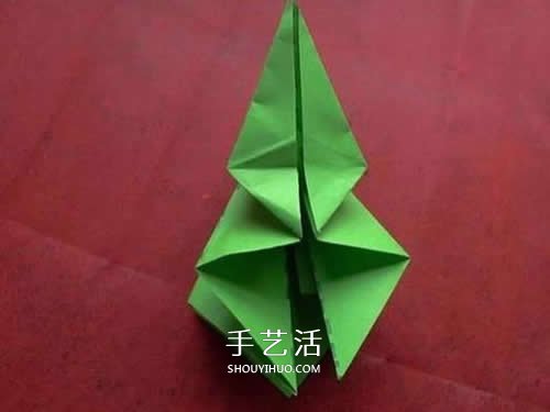 手工折疊百合花圖解 簡(jiǎn)單紙百合的折法步驟 -  rpnrmr.com