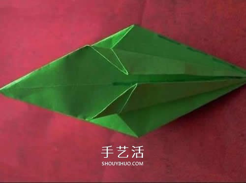 手工折疊百合花圖解 簡(jiǎn)單紙百合的折法步驟 -  rpnrmr.com