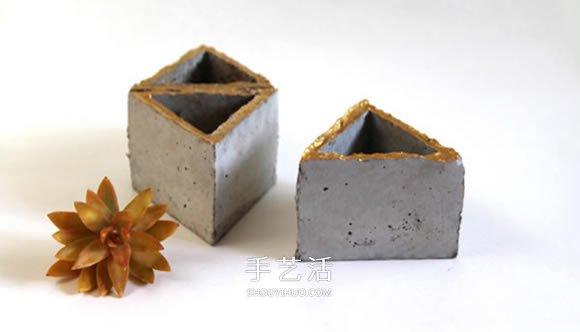 水泥混凝土制作花盆 自制組合擺放花盆方法 -  rpnrmr.com