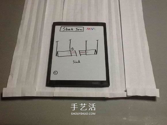 鯊魚嘴的折紙方法圖解 怎么折鯊魚嘴步驟圖 -  rpnrmr.com