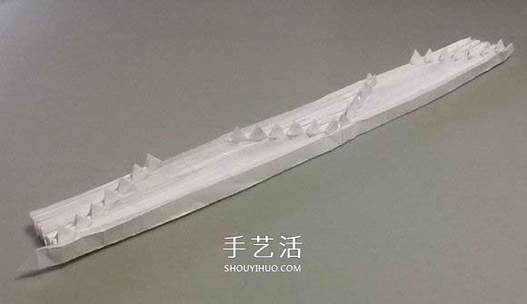 鯊魚嘴的折紙方法圖解 怎么折鯊魚嘴步驟圖 -  rpnrmr.com