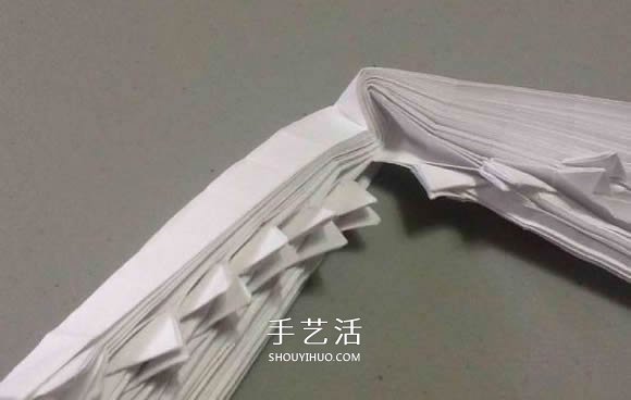鯊魚嘴的折紙方法圖解 怎么折鯊魚嘴步驟圖 -  rpnrmr.com