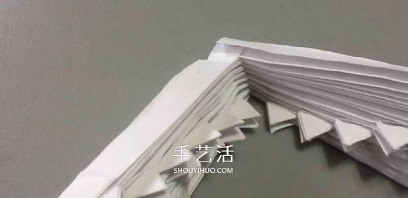 鯊魚嘴的折紙方法圖解 怎么折鯊魚嘴步驟圖 -  rpnrmr.com