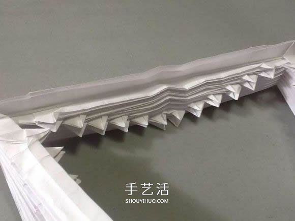 鯊魚嘴的折紙方法圖解 怎么折鯊魚嘴步驟圖 -  rpnrmr.com