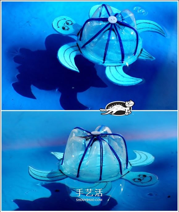 雪碧瓶手工制作小烏龜 雪碧瓶子做烏龜圖解 -  rpnrmr.com