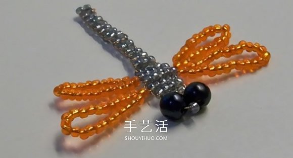 串珠蜻蜓的DIY方法 串珠手工制作蜻蜓圖解 -  rpnrmr.com