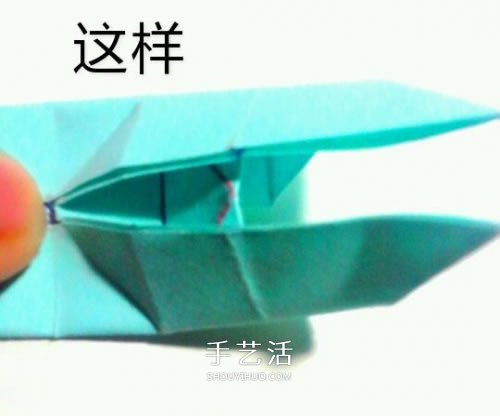 鳳尾蝶折紙圖解教程 手工鳳尾蝶的折法步驟 -  rpnrmr.com