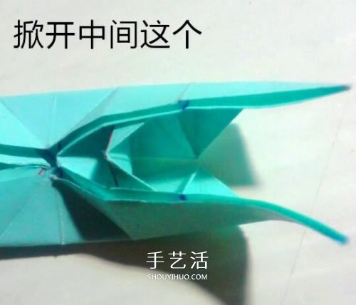 鳳尾蝶折紙圖解教程 手工鳳尾蝶的折法步驟 -  rpnrmr.com