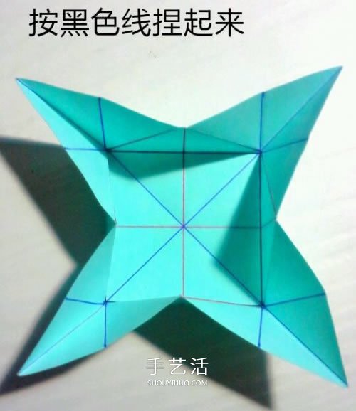 鳳尾蝶折紙圖解教程 手工鳳尾蝶的折法步驟 -  rpnrmr.com