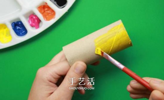 幼兒手工制作小蛇方法 卷紙筒廢物利用做小蛇 -  rpnrmr.com