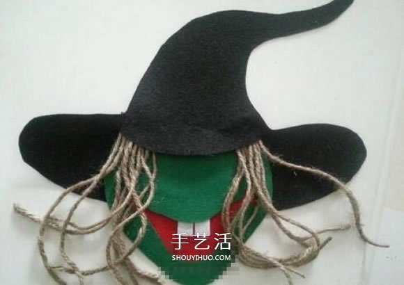 萬圣節(jié)女巫的制作方法 手工布藝女巫裝飾DIY -  rpnrmr.com