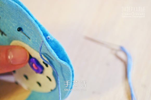不織布小鳥(niǎo)冰箱貼DIY 手工布藝小鳥(niǎo)冰箱貼制作 -  rpnrmr.com