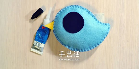 不織布小鳥(niǎo)冰箱貼DIY 手工布藝小鳥(niǎo)冰箱貼制作 -  rpnrmr.com