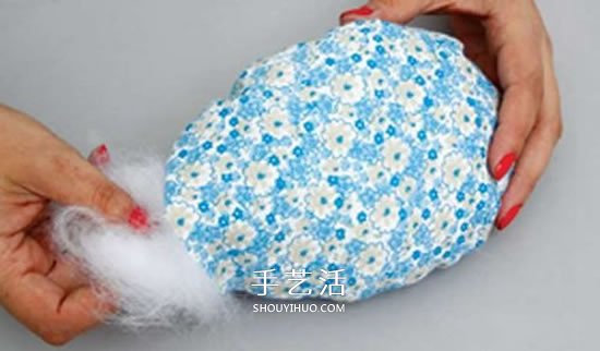 不織布花朵靠墊DIY 自制布藝花朵靠墊的做法 -  rpnrmr.com