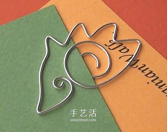 金屬絲做書簽的作品 手工制作金屬絲書簽圖片 -  rpnrmr.com