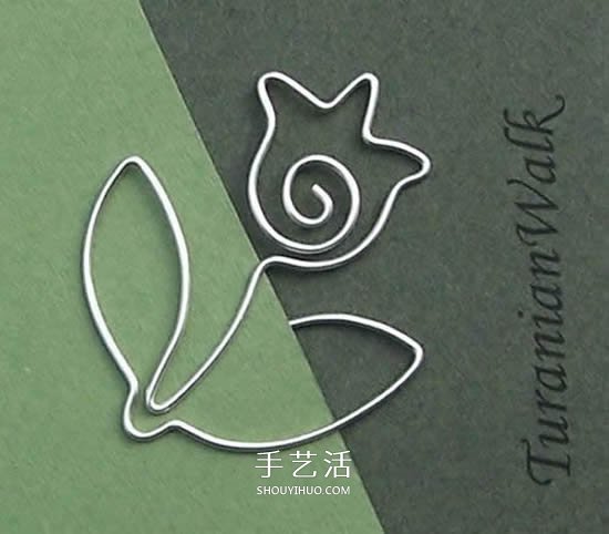 金屬絲做書簽的作品 手工制作金屬絲書簽圖片 -  rpnrmr.com