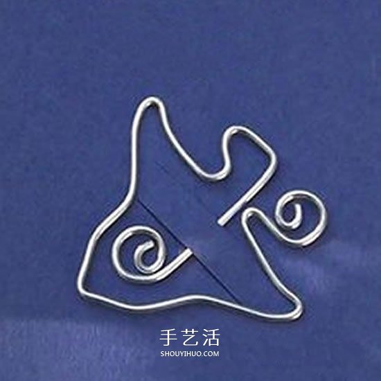 金屬絲做書簽的作品 手工制作金屬絲書簽圖片 -  rpnrmr.com