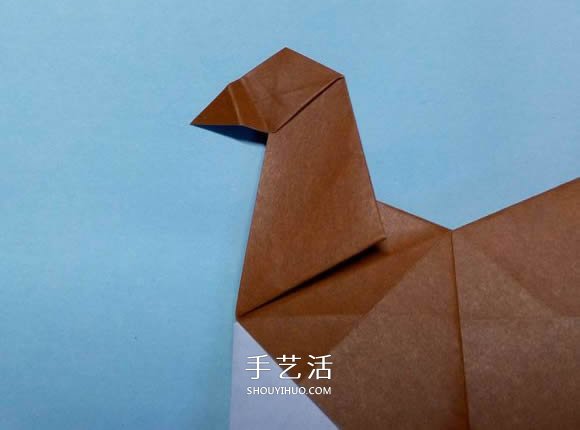 折紙母雞的方法圖解 怎么折母雞的折法步驟 -  rpnrmr.com
