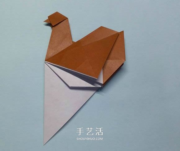 折紙母雞的方法圖解 怎么折母雞的折法步驟 -  rpnrmr.com