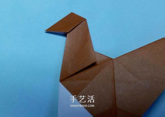 折紙母雞的方法圖解 怎么折母雞的折法步驟 -  rpnrmr.com