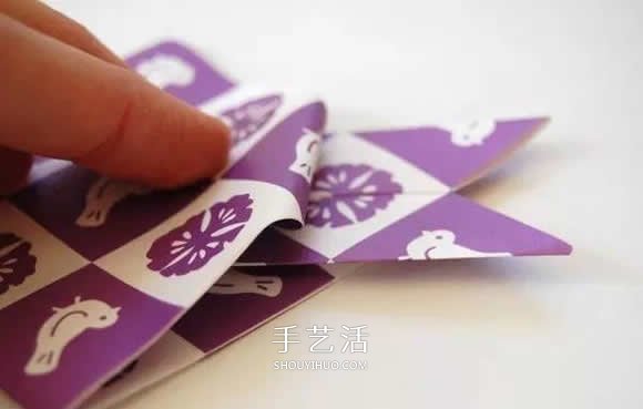 幼兒折紙兔頭的方法 簡(jiǎn)易手工兔頭的折法圖解 -  rpnrmr.com