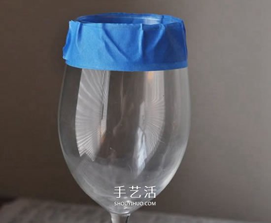 華麗高腳杯改造教程 閃粉改造高腳玻璃杯DIY -  rpnrmr.com