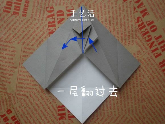可愛小狗的折法圖解 手工折紙小狗的步驟圖 -  rpnrmr.com