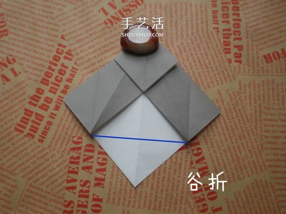 可愛小狗的折法圖解 手工折紙小狗的步驟圖 -  rpnrmr.com