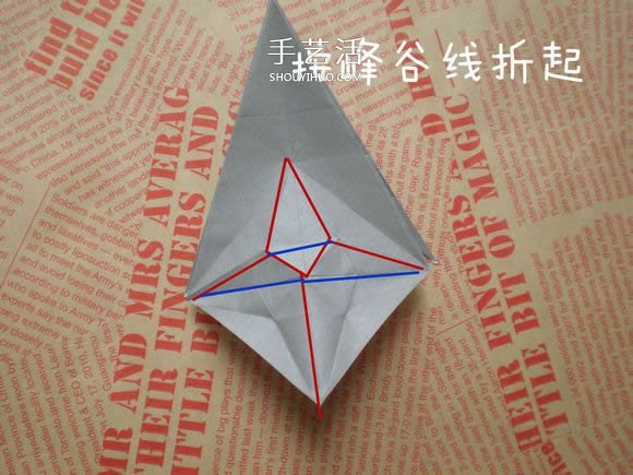 可愛小狗的折法圖解 手工折紙小狗的步驟圖 -  rpnrmr.com