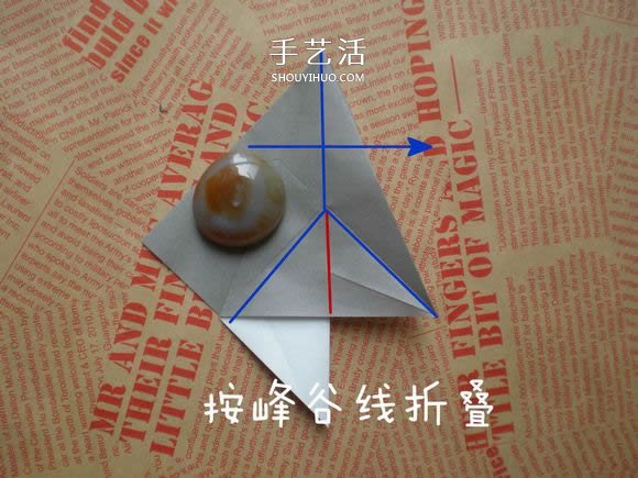 可愛小狗的折法圖解 手工折紙小狗的步驟圖 -  rpnrmr.com