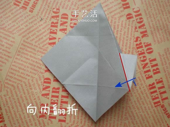可愛小狗的折法圖解 手工折紙小狗的步驟圖 -  rpnrmr.com